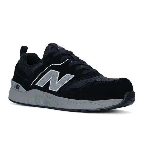 New Balance Elite Lite WUELEHBZ Women's 9 Black Composite Toe Work Shoes RHS6927 - Picture 3 of 10